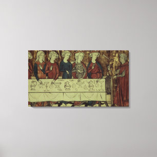 Das Geburtstags-Fest von Nubien, König von Leinwanddruck