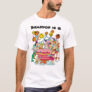 Das Geburtstags-Party der Flintstones- T-Shirt