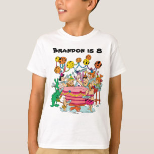 Das Geburtstags-Party der Flintstones- T-Shirt