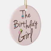 Das Geburtstagskind Keramikornament (Rechts)