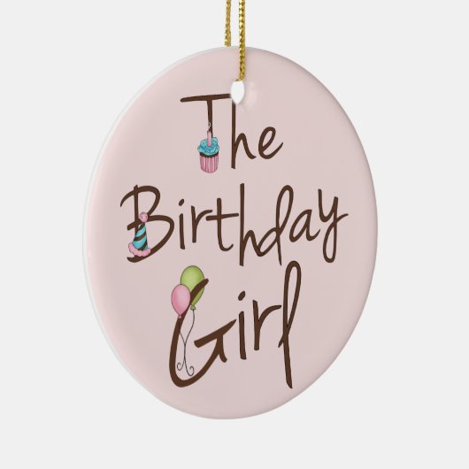 Das Geburtstagskind Keramikornament (Rechts)