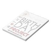 Das Geburtstagsprojekt Big Notepad Notizblock (Rotiert)