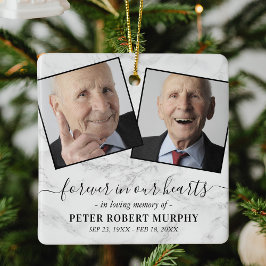 Das Gedächtnismarble-Memorial-Foto lieben Keramikornament