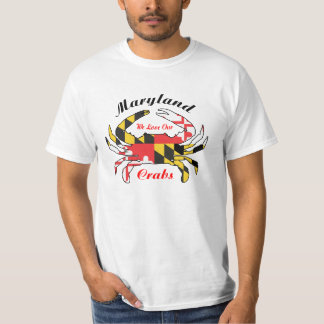 Das gedämpfte Maryland-Krabbenliebhabert-shirt T-Shirt