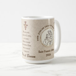 Das Gedenkjahr des Hl. Franziskus - Gedenktasse Kaffeetasse