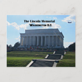 Das Gedenkmal von Lincoln Postkarte