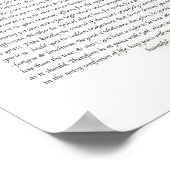 Das Gedicht der Desiderata von Max Ehrmann Poster (Ecke)