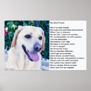 Das Gedicht des Hundes Poster