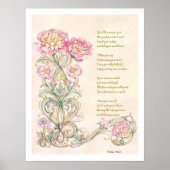 Das Gedicht einer Mutter Poster (Vorne)