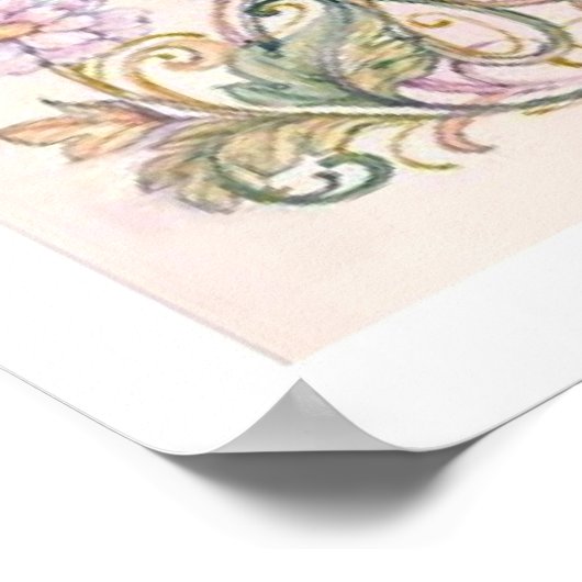 Das Gedicht einer Mutter Poster (Ecke)