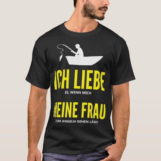 DAS GEDULDIGE FISCHERLEBEN T-Shirt (Vorderseite)
