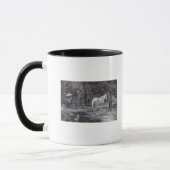 Das geduldige Modell, "von der Freizeit-Stunde", Tasse (Links)