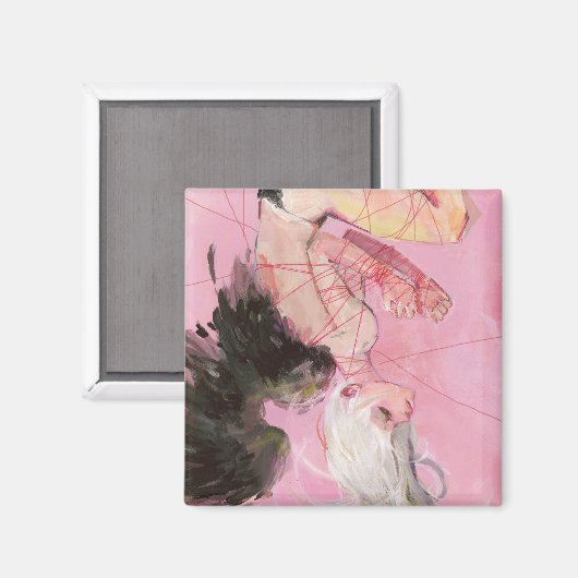 Das gefallene Magnet (Vorderseite/Rückseite)