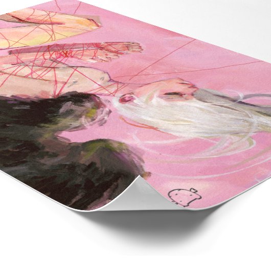 Das gefallene Poster (Ecke)