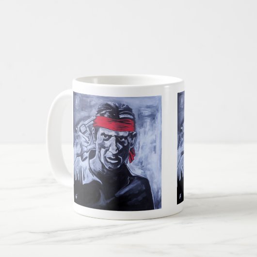 Das Gefangene Gemälde von Alfred Fox  Kaffeetasse (Vorderseite Links)