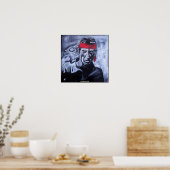 Das Gefangene Gemälde von Alfred Fox Poster (Küche)