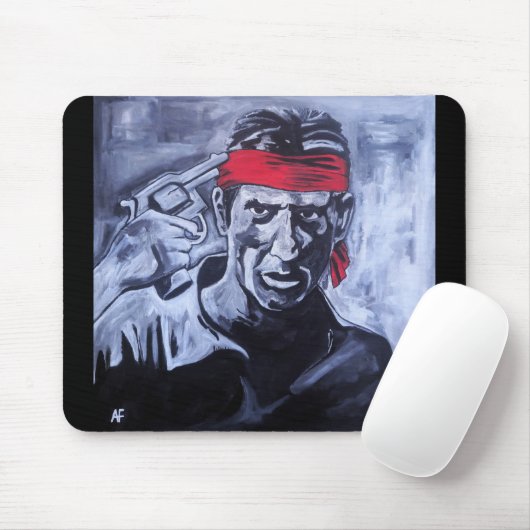 Das Gefangenengemälde von Alfred Fox Mousepad (Mit Mouse)