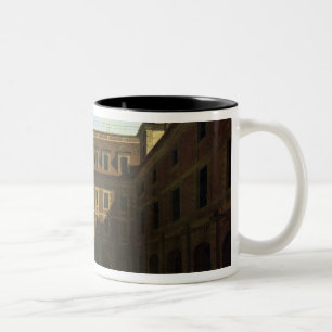 Das Gefängnis-DES Madelonnettes Zweifarbige Tasse