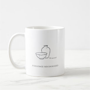 Das Gefäß - Minimalistisches Sakrament-Zeugnis-Tas Kaffeetasse