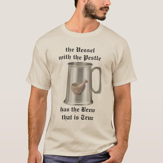 Das Gefäß mit dem Stößel T-Shirt (Vorderseite)