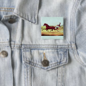 Das gefeierte Pferd, George M. Patchen Button (Beispiel)