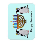 Das gefrorene Hannukah Premium Magnet (Vertikal)