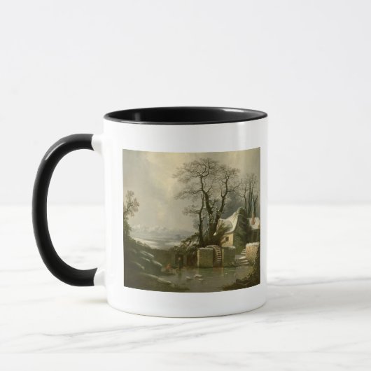 Das gefrorene Mühlrennen Tasse (Links)