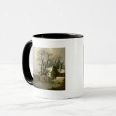 Das gefrorene Mühlrennen Tasse (Vorderseite Links)