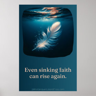 Das Gefühl, das gesunken ist Poster