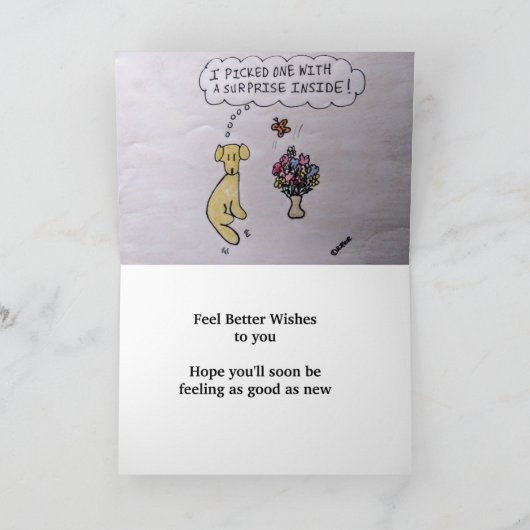 Das Gefühl der besseren Lerner wird gut Karte (Innenseite)