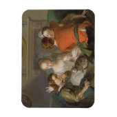 Das Gefühl der Touch, c.1744-47 (Öl auf Leinwand) Magnet (Vertikal)