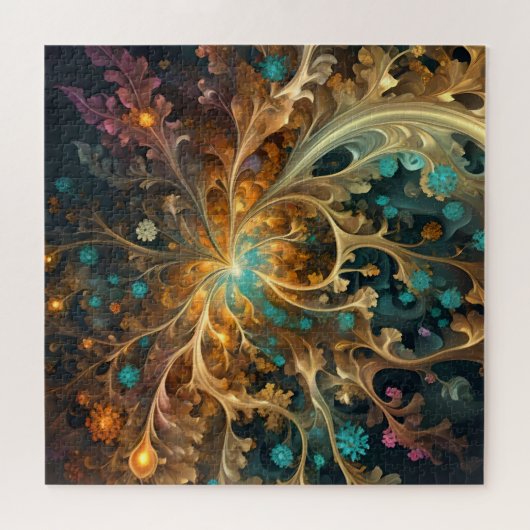 Das Gefühl von Abstraktem Fraktal, Puzzle (Horizontal)