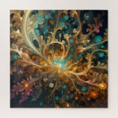 Das Gefühl von Abstraktem Fraktal, Puzzle (Vertikal)