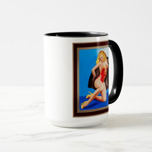 Das Gefühl von Mink von Peter Driben Tasse (VorderseiteRechts)