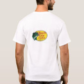 das gegangene fishin des Bären T-Shirt (Rückseite)