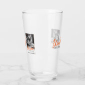 Das geheftete Nachgläser Glas (Links)