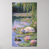 Das geheime Leben der Katzen Monets Poster (Vorne)