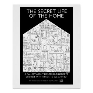 Das geheime Leben des Home-Posters Poster