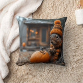 Das geheime Waldfest des Eichhörnchens Ai Image Kissen (Decke)