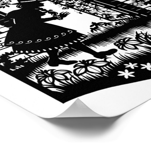 Das Geheimgartenposter Poster (Ecke)