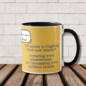 Das Geheimnis, Arbeit und Familie zu jonglieren?Wi Tasse