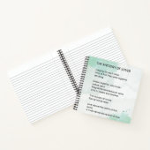 Das Geheimnis der Liebenden - Liebe Gedicht Notizblock (Innenseite)