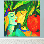 Das Geheimnis der Mangoes-II-Malerei Leinwanddruck (Insitu (Holzboden))