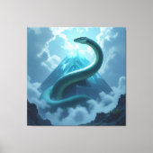 „Das Geheimnis der Schlangengötter“ Leinwanddruck (Vorderseite)