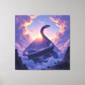 „Das Geheimnis der Schlangengötter“ Leinwanddruck (Vorderseite)