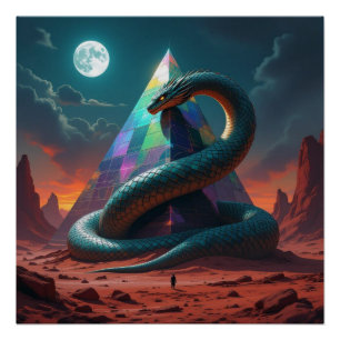 „Das Geheimnis der Schlangengötter“ Poster