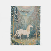 Das Geheimnis des Flüsternwaldes Fleecedecke (Vorderseite)