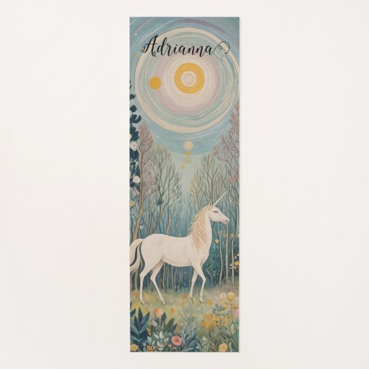 Das Geheimnis des Flüsternwaldes Yogamatte (Vorderseite)