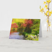 Das Geheimnis des Frühlings - die Karte (Gelbe Blume)