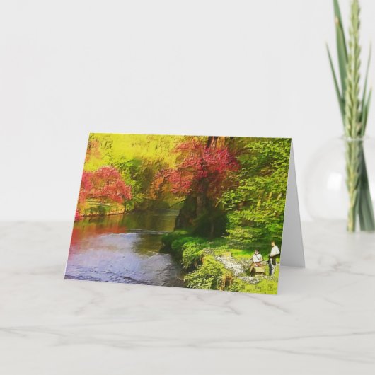 Das Geheimnis des Frühlings - die Karte (Vorderseite)